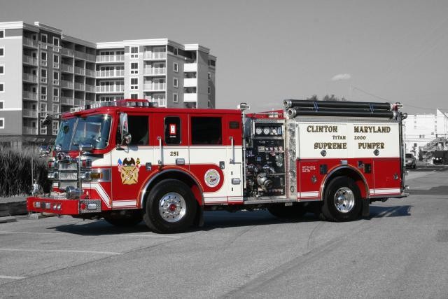 Clinton Volunteer Fire Department Station 25 Engine 251